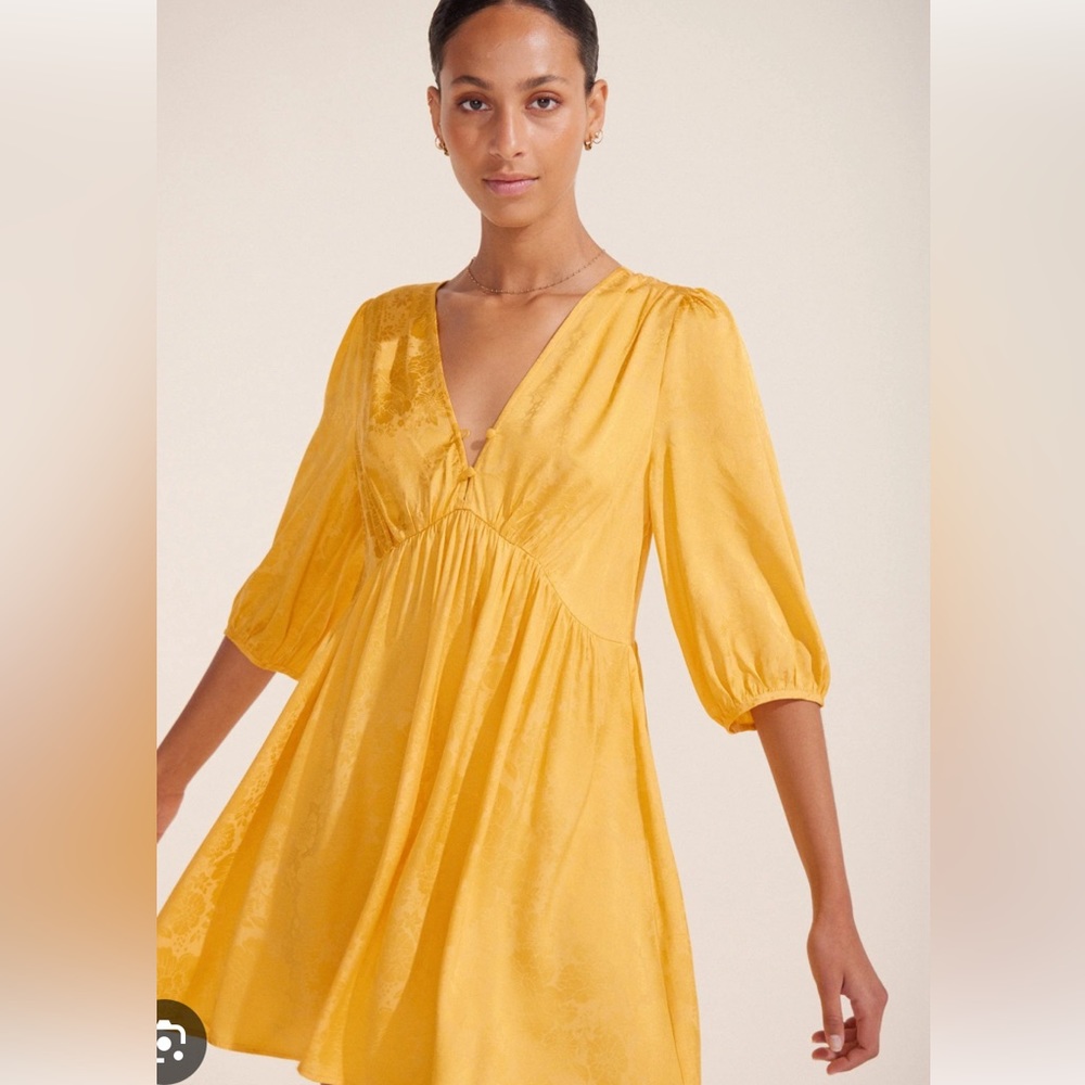 Elia mini goldenrod yellow Auguste the label